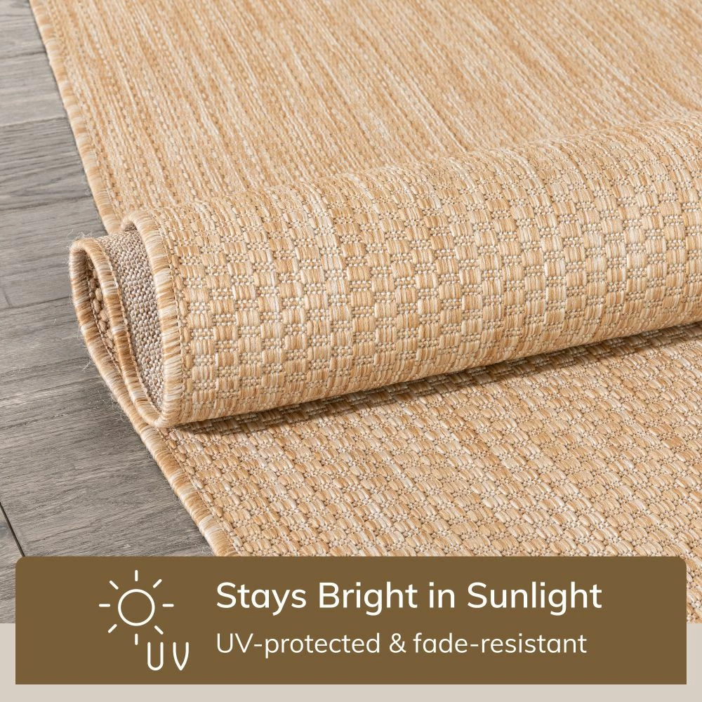 Well Woven Leif Nordic Geometric Pattern Indoor Outdoor Natural Flatweave Rug 5 Well Woven Leif Nordic Geometric Pattern Indoor Outdoor Natural Flatweave Rug