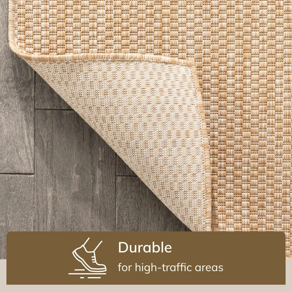 Well Woven Leif Nordic Geometric Pattern Indoor Outdoor Natural Flatweave Rug 7 Well Woven Leif Nordic Geometric Pattern Indoor Outdoor Natural Flatweave Rug