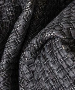 Well Woven Leif Nordic Geometric Pattern Indoor Outdoor Anthracite Flatweave Rug