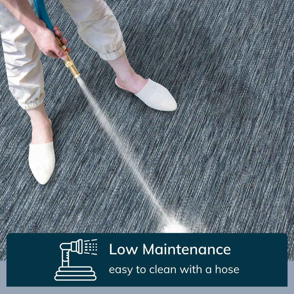 Well Woven Leif Nordic Geometric Pattern Indoor Outdoor Blue Flatweave Rug 2 Well Woven Leif Nordic Geometric Pattern Indoor Outdoor Blue Flatweave Rug