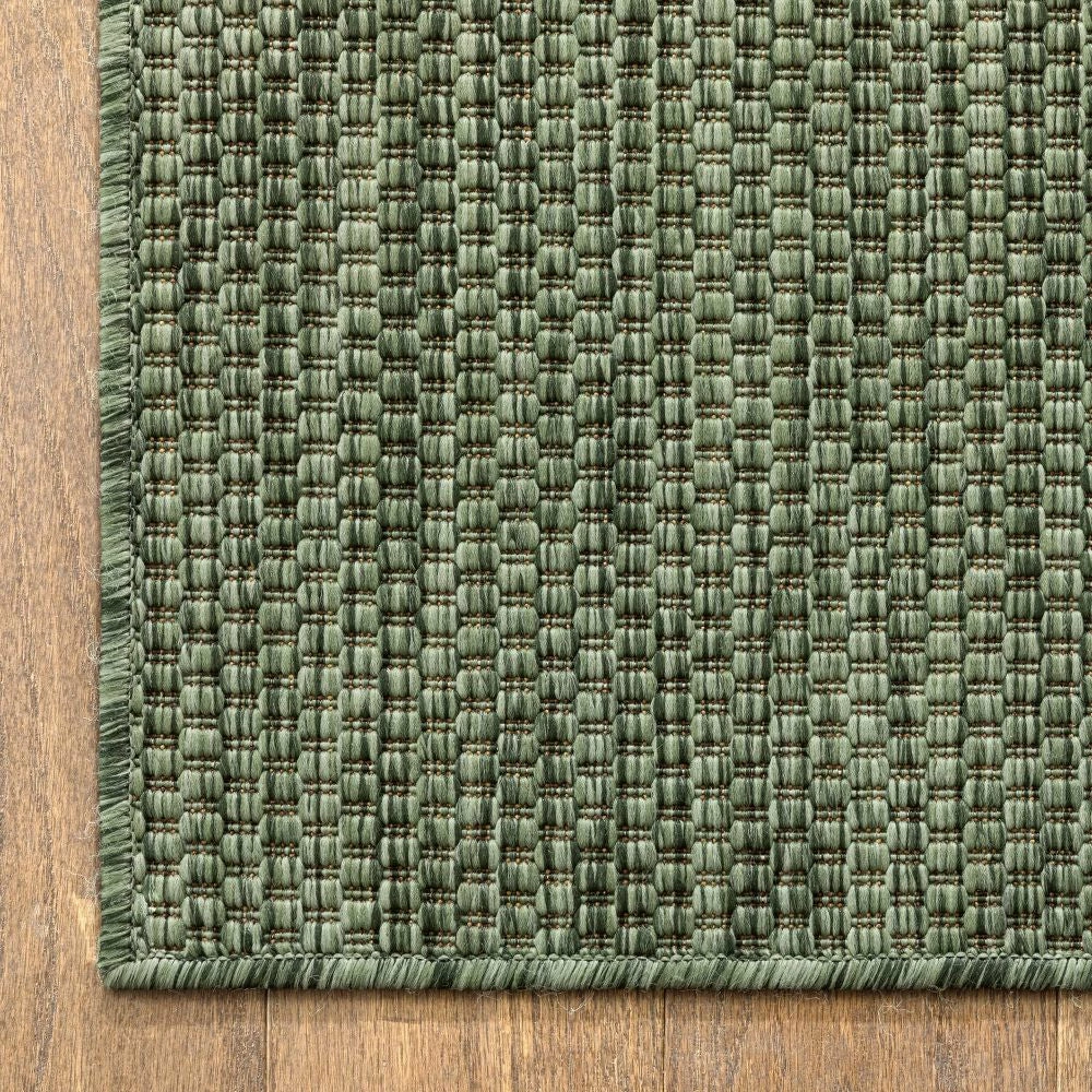 Well Woven Leif Nordic Geometric Pattern Indoor Outdoor Green Flatweave Rug 9 Well Woven Leif Nordic Geometric Pattern Indoor Outdoor Green Flatweave Rug
