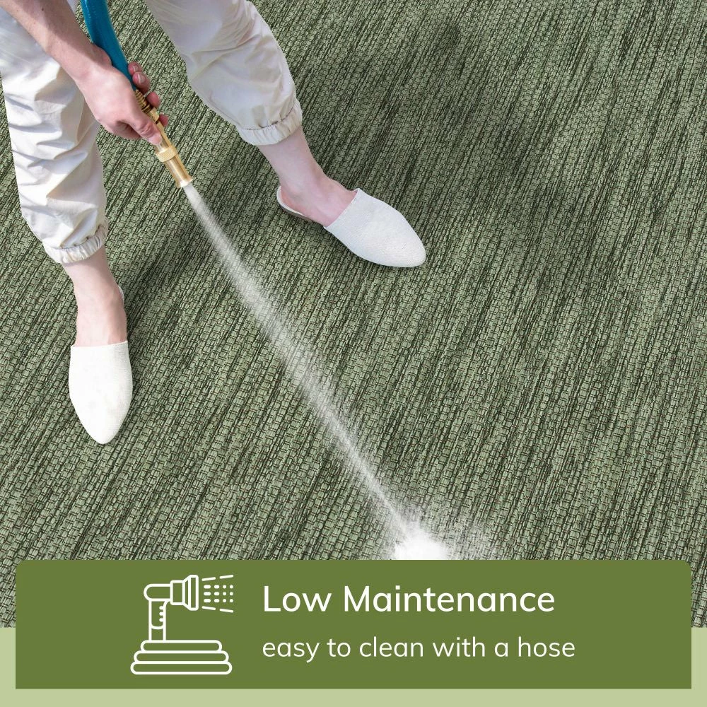 Well Woven Leif Nordic Geometric Pattern Indoor Outdoor Green Flatweave Rug 2 Well Woven Leif Nordic Geometric Pattern Indoor Outdoor Green Flatweave Rug