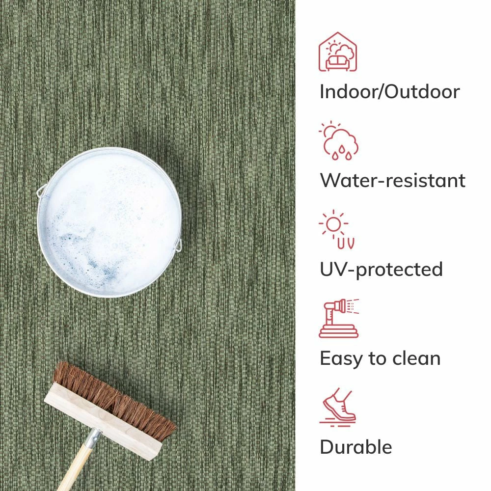 Well Woven Leif Nordic Geometric Pattern Indoor Outdoor Green Flatweave Rug 6 Well Woven Leif Nordic Geometric Pattern Indoor Outdoor Green Flatweave Rug