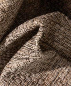 Well Woven Leif Nordic Geometric Pattern Indoor Outdoor Taupe Flatweave Rug