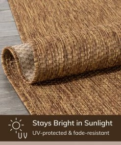 Well Woven Leif Nordic Geometric Pattern Indoor Outdoor Coffee Flatweave Rug 18 Well Woven Leif Nordic Geometric Pattern Indoor Outdoor Coffee Flatweave Rug