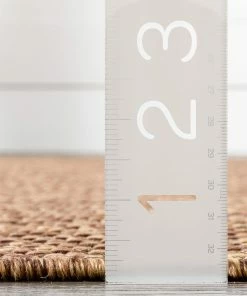 Well Woven Custom Size Runner Leif Nordic Geometric Pattern Coffee Choose Your Width X Choose Your Length Hallway Indoor/Outdoor Runner Rug