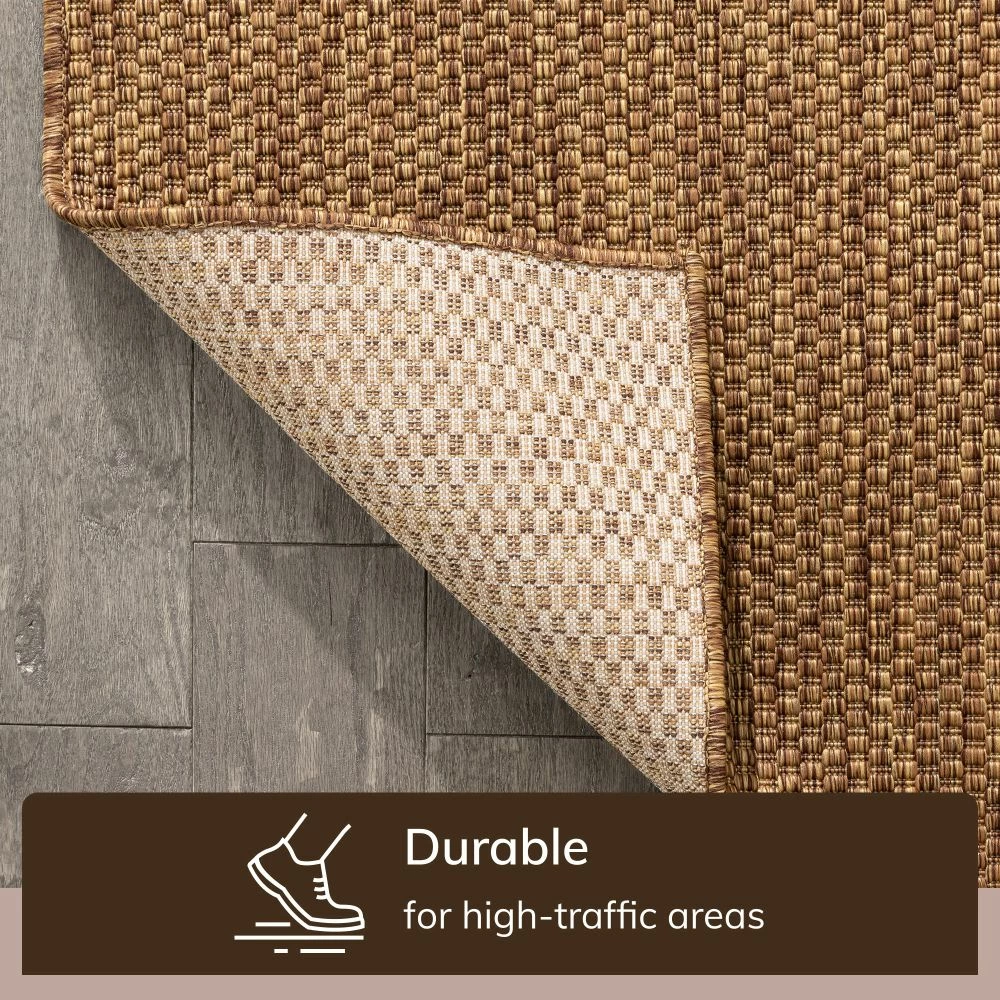 Well Woven Leif Nordic Geometric Pattern Indoor Outdoor Coffee Flatweave Rug 7 Well Woven Leif Nordic Geometric Pattern Indoor Outdoor Coffee Flatweave Rug
