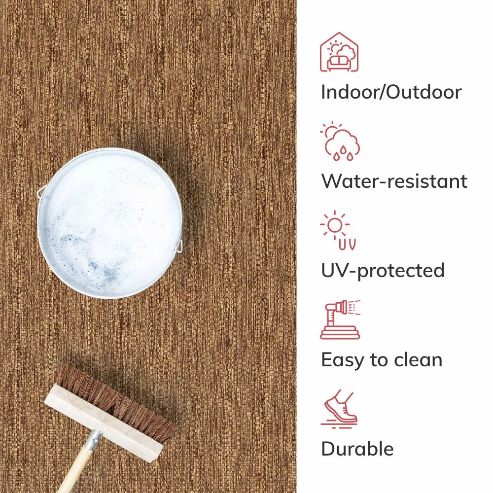 Well Woven Leif Nordic Geometric Pattern Indoor Outdoor Coffee Flatweave Rug 6 Well Woven Leif Nordic Geometric Pattern Indoor Outdoor Coffee Flatweave Rug