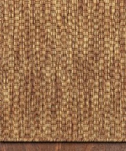 Well Woven Custom Size Runner Leif Nordic Geometric Pattern Coffee Choose Your Width X Choose Your Length Hallway Indoor/Outdoor Runner Rug