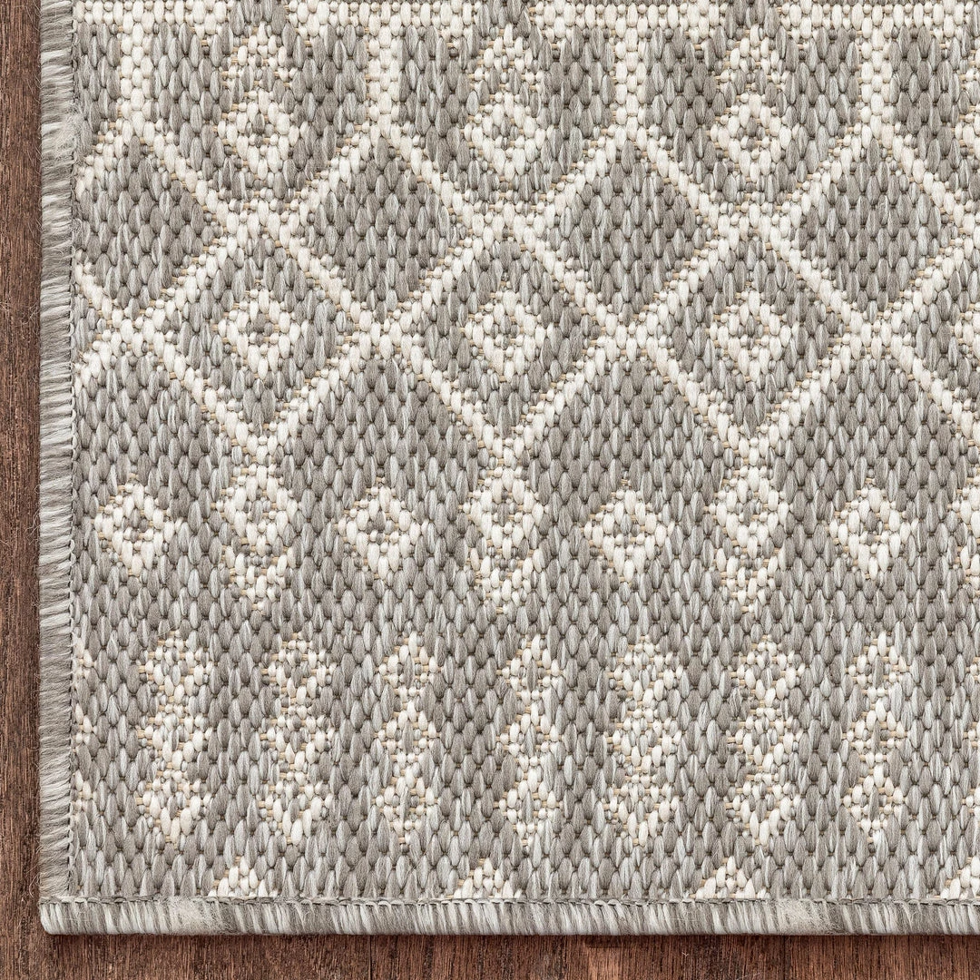 Well Woven Custom Size Runner Nord Nordic Lattice Pattern Light Grey 31 Inch Wide X Choose Your Length Hallway Indoor/Outdoor Runner Rug Global 3 Well Woven Custom Size Runner Nord Nordic Lattice Pattern Light Grey 31 Inch Wide X Choose Your Length Hallway Indoor/Outdoor Runner Rug Global