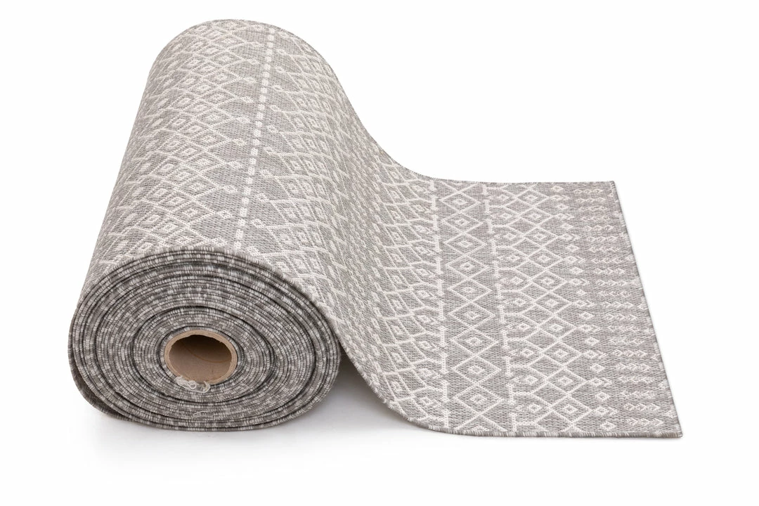 Well Woven Custom Size Runner Nord Nordic Lattice Pattern Light Grey 31 Inch Wide X Choose Your Length Hallway Indoor/Outdoor Runner Rug Global 2 Well Woven Custom Size Runner Nord Nordic Lattice Pattern Light Grey 31 Inch Wide X Choose Your Length Hallway Indoor/Outdoor Runner Rug Global