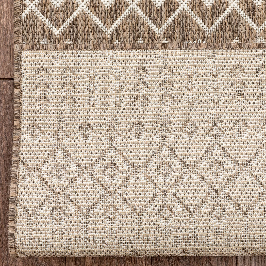 Well Woven Custom Size Runner Nord Nordic Lattice Pattern Taupe 31 Inch Wide X Choose Your Length Hallway Indoor/Outdoor Runner Rug 5 Well Woven Custom Size Runner Nord Nordic Lattice Pattern Taupe 31 Inch Wide X Choose Your Length Hallway Indoor/Outdoor Runner Rug