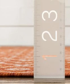 Well Woven Global Nord Moroccan Tribal Indoor Outdoor Orange Flatweave Rug 21 Well Woven Global Nord Moroccan Tribal Indoor Outdoor Orange Flatweave Rug