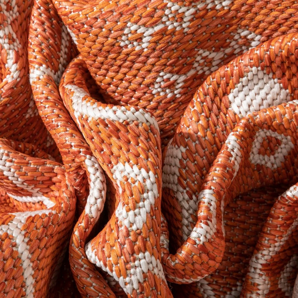 Well Woven Global Nord Moroccan Tribal Indoor Outdoor Orange Flatweave Rug 10 Well Woven Global Nord Moroccan Tribal Indoor Outdoor Orange Flatweave Rug