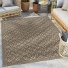 Well Woven Manola Moroccan Trellis Indoor/Outdoor Beige Flat-Weave Rug