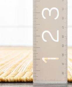 Well Woven Custom Size Runner Odin Nordic Lattice Pattern Yellow Choose Your Width X Choose Your Length Hallway Indoor/Outdoor Runner Rug Global