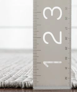 Well Woven Custom Size Runner Odin Nordic Lattice Pattern Grey Ivory 31 Inch Wide X Choose Your Length Hallway Indoor/Outdoor Runner Rug Global