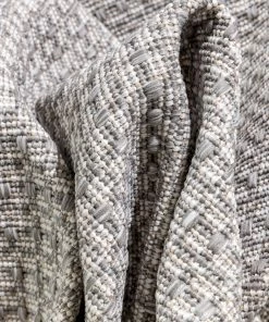 Well Woven Custom Size Runner Odin Nordic Lattice Pattern Grey Ivory 31 Inch Wide X Choose Your Length Hallway Indoor/Outdoor Runner Rug Global