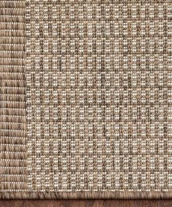 Well Woven Global Custom Size Runner Odin Nordic Lattice Pattern Taupe 31 Inch Wide X Choose Your Length Hallway Indoor/Outdoor Runner Rug