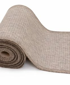 Well Woven Global Custom Size Runner Odin Nordic Lattice Pattern Taupe 31 Inch Wide X Choose Your Length Hallway Indoor/Outdoor Runner Rug