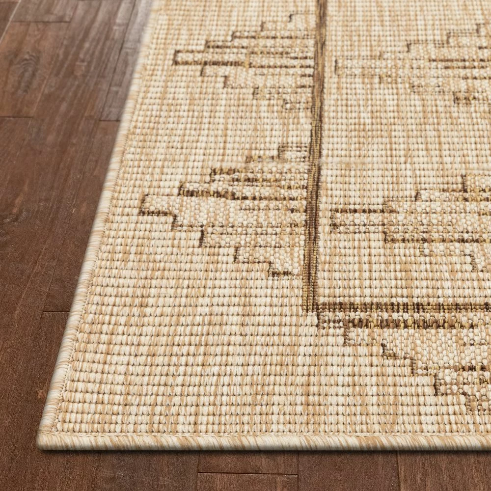 Well Woven Vidar Trellis Diamond Pattern Indoor Outdoor Beige Flatweave Rug 9 Well Woven Vidar Trellis Diamond Pattern Indoor Outdoor Beige Flatweave Rug