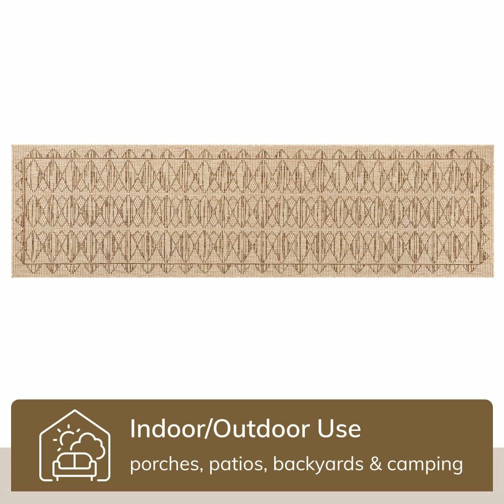 Well Woven Vidar Trellis Diamond Pattern Indoor Outdoor Beige Flatweave Rug 12 Well Woven Vidar Trellis Diamond Pattern Indoor Outdoor Beige Flatweave Rug