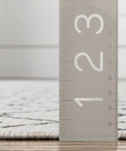 Well Woven Nord Moroccan Tribal Indoor Outdoor Ivory Flatweave Rug