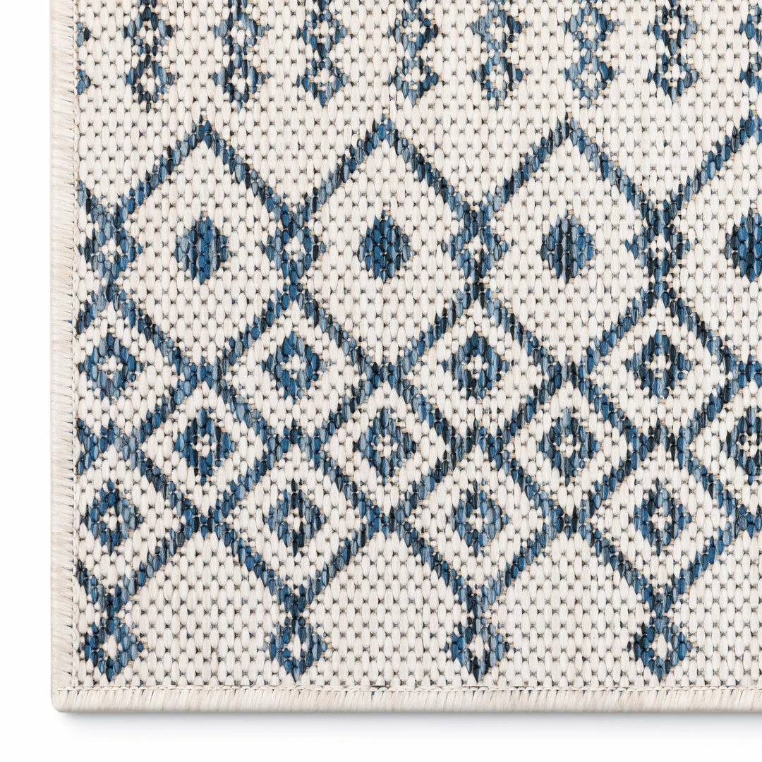 Well Woven Custom Size Runner Nord Nordic Lattice Pattern Light Blue Choose Your Width X Choose Your Length Hallway Indoor/Outdoor Runner Rug Global 4 Well Woven Custom Size Runner Nord Nordic Lattice Pattern Light Blue Choose Your Width X Choose Your Length Hallway Indoor/Outdoor Runner Rug Global