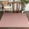 Well Woven Global Nord Moroccan Tribal Indoor Outdoor Blush Flatweave Rug