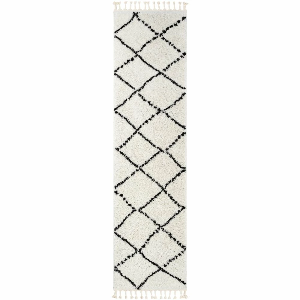 Well Woven Global Patli Moroccan Trellis Ivory Shag Rug 13 Well Woven Global Patli Moroccan Trellis Ivory Shag Rug