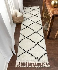 Well Woven Global Patli Moroccan Trellis Ivory Shag Rug 19 Well Woven Global Patli Moroccan Trellis Ivory Shag Rug