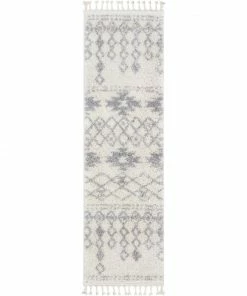 Well Woven Tozi Moroccan Tribal Beige Shag Rug 12 Well Woven Tozi Moroccan Tribal Beige Shag Rug