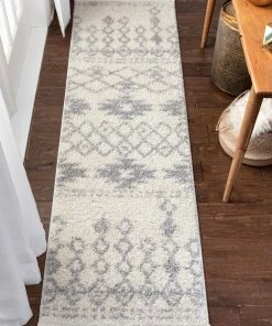 Well Woven Tozi Moroccan Tribal Beige Shag Rug 13 Well Woven Tozi Moroccan Tribal Beige Shag Rug