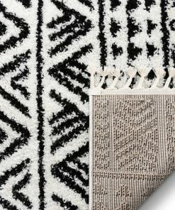 Well Woven Global Tayanna Tribal Moroccan Ivory Shag Rug