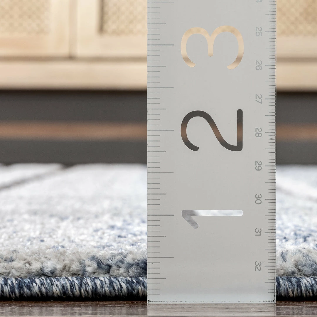 Well Woven Bauer Blue Modern Solid And Striped Rug Vintage 8 Well Woven Bauer Blue Modern Solid And Striped Rug Vintage