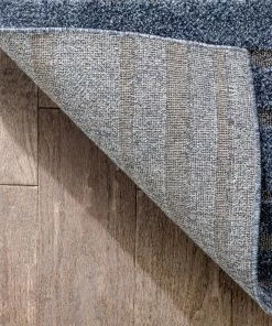 Well Woven Bauer Blue Modern Solid And Striped Rug Vintage 12 Well Woven Bauer Blue Modern Solid And Striped Rug Vintage