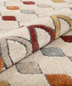 Well Woven Global Baikal Bohemian Vintage Tribal Diamond Beige Rug