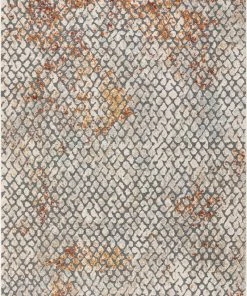 Well Woven Lomond Bohemian Vintage Distressed Blue Rug Global