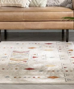 Well Woven Huron Bohemian Vintage Tribal Beige Rug Global 16 Well Woven Huron Bohemian Vintage Tribal Beige Rug Global