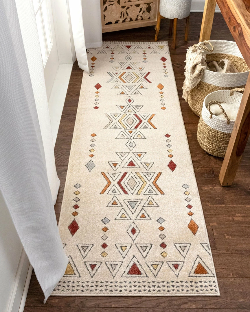 Well Woven Huron Bohemian Vintage Tribal Beige Rug Global 10 Well Woven Huron Bohemian Vintage Tribal Beige Rug Global