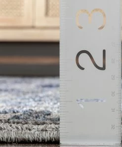 Well Woven Caspian Blue Modern Suzani Rug