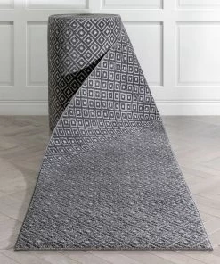 Well Woven Custom Size Runner Pia Tribal Geometric Diamond Pattern Dark Grey Choose Your Width X Choose Your Length Hallway Runner Rug 10 Well Woven Custom Size Runner Pia Tribal Geometric Diamond Pattern Dark Grey Choose Your Width X Choose Your Length Hallway Runner Rug