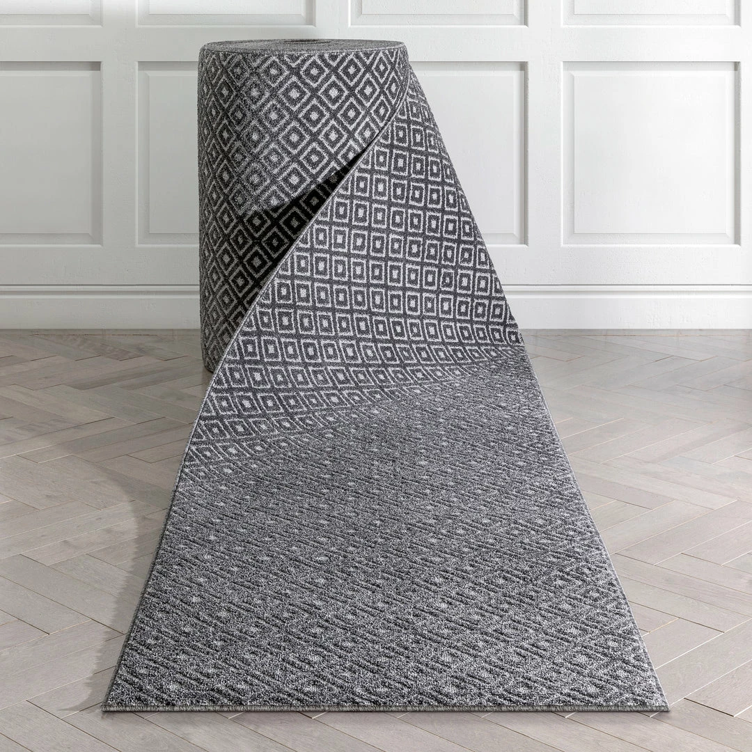 Well Woven Custom Size Runner Pia Tribal Geometric Diamond Pattern Dark Grey Choose Your Width X Choose Your Length Hallway Runner Rug 5 Well Woven Custom Size Runner Pia Tribal Geometric Diamond Pattern Dark Grey Choose Your Width X Choose Your Length Hallway Runner Rug