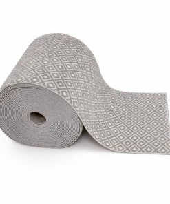 Well Woven Custom Size Runner Pia Tribal Geometric Diamond Pattern Dark Grey Choose Your Width X Choose Your Length Hallway Runner Rug Global