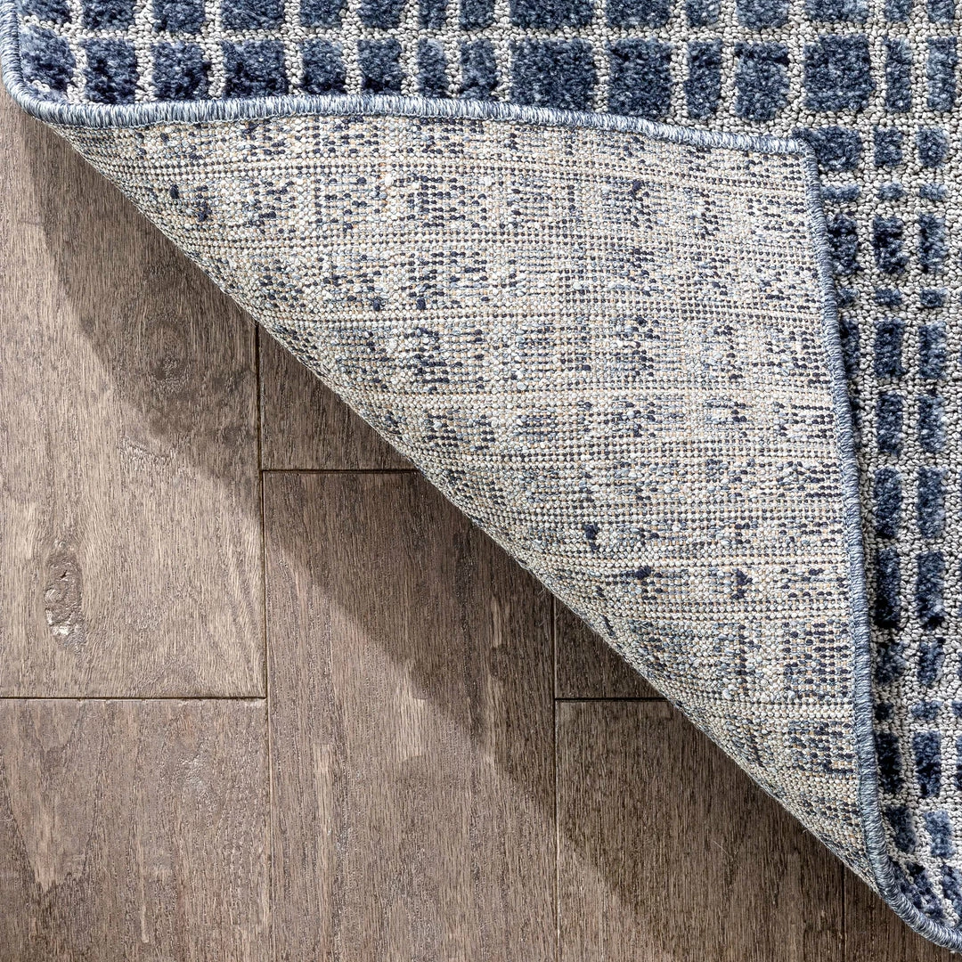 Well Woven Aoife Blue Modern Geometric Rug Vintage 6 Well Woven Aoife Blue Modern Geometric Rug Vintage