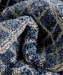 Well Woven Aoife Blue Modern Geometric Rug Vintage 10 Well Woven Aoife Blue Modern Geometric Rug Vintage