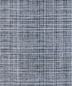 Well Woven Aoife Blue Modern Geometric Rug Vintage