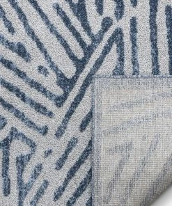 Well Woven Tukker Blue Tribal Modern Geometric Lines Rug Vintage 8 Well Woven Tukker Blue Tribal Modern Geometric Lines Rug Vintage