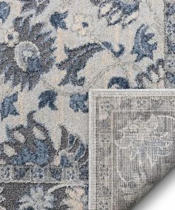 Well Woven Jasper Grey Global Vintage Oriental Rug