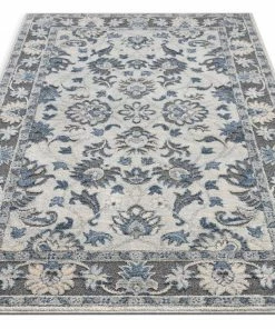 Well Woven Jasper Grey Global Vintage Oriental Rug